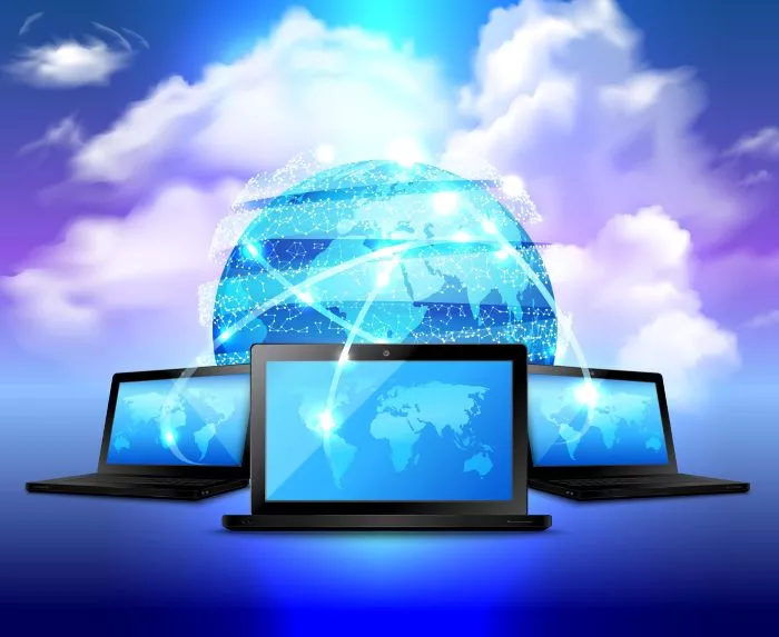 People comparing internet options